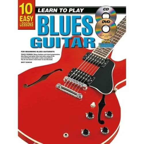 10 Easy Lessons – Learn To Play Blues Guitar