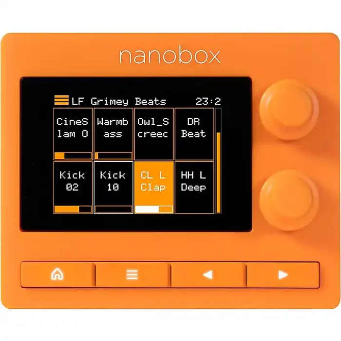 1010music Nanobox Tangerine Sampler Module Guitar Center