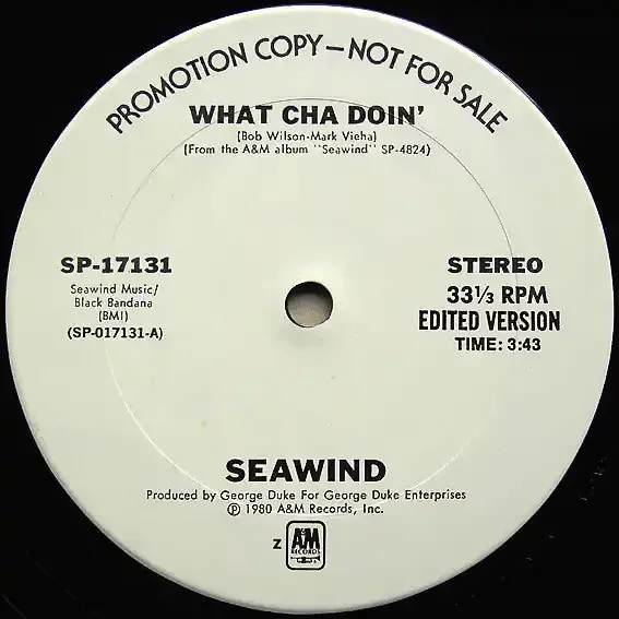 12″ Seawind – What Cha Doin‘
