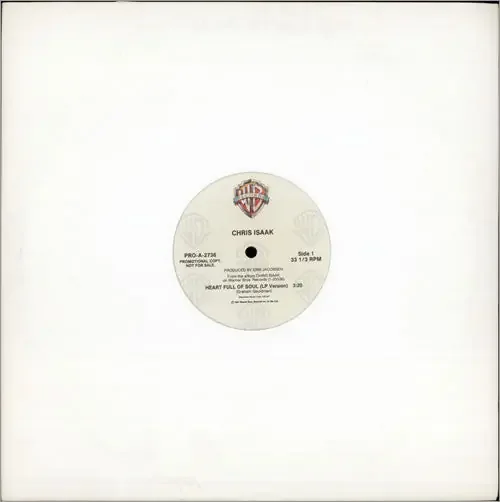 12″ Single Chris Isaak – Heart Full Of Soul