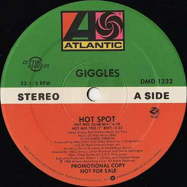 12″ Single Giggles – Hot Spot
