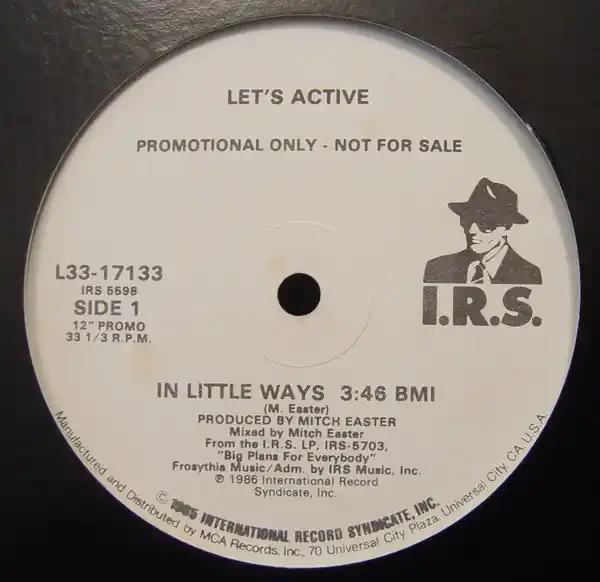 12″ Single Let‘s Active – In Little Ways