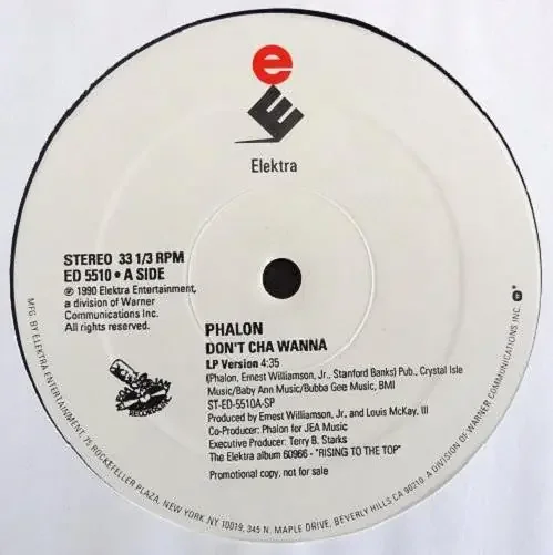 12″ Single Phalon Alexander – Don‘t Cha Wanna