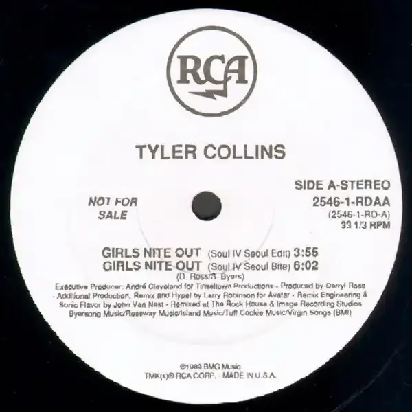 12″ Single Tyler Collins – Girls Nite Out