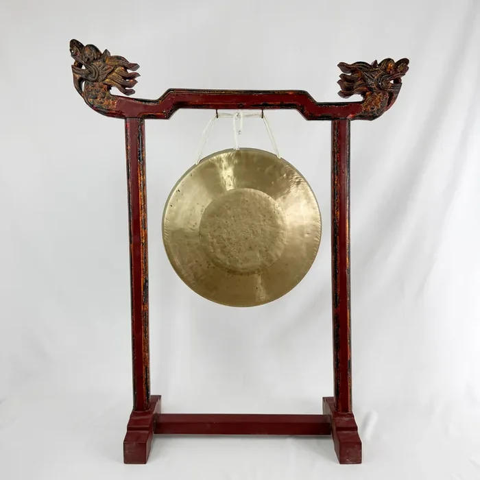 14″ Wind Gong with Decorative Stand