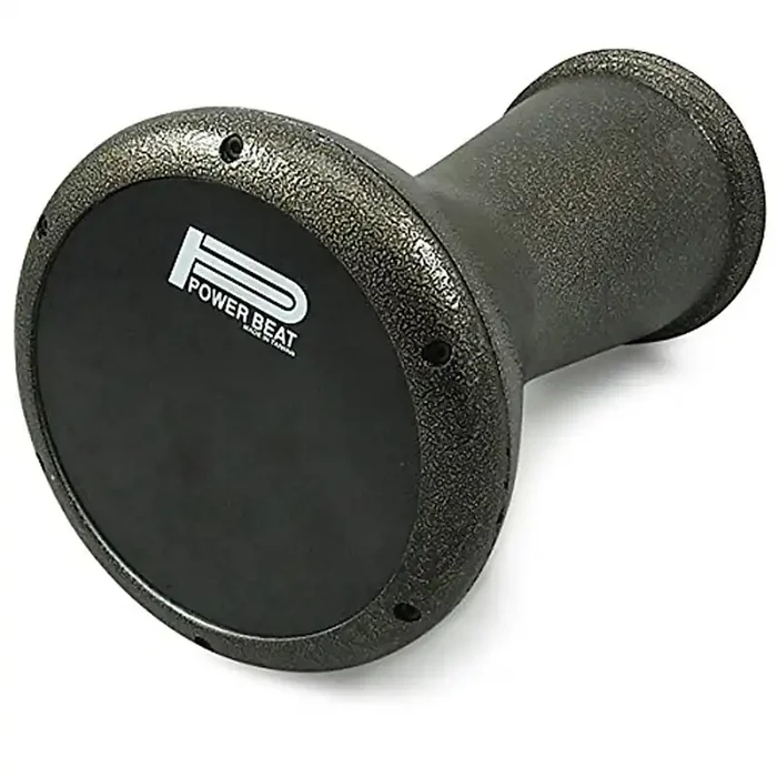17″ Black Metal Gawharet El Fan Darbuka Doumbek With Black Power Beat