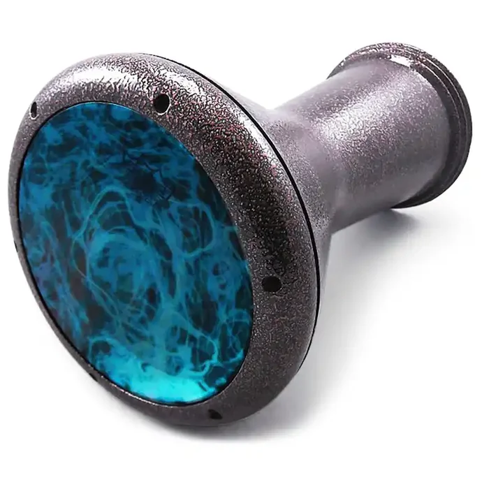 17″ Copper Metal Gawharet El Fan Darbuka Doumbek With 8.75 Turquoise Mist Remo Skin
