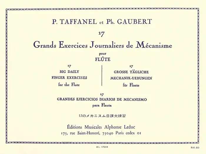 17 Grands Exercices Journaliers De Mecan