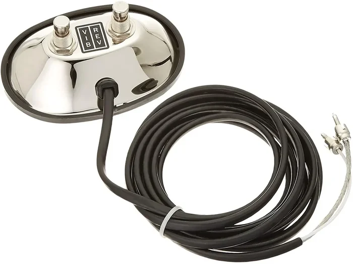 2-Button Vintage-Style Footswitch (RCA Jacks)