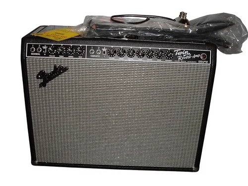 2023 Fender ’65 Twin Reverb Reissue Guitar Combo Amp w/ Cover & Footswitch – Previously Owned