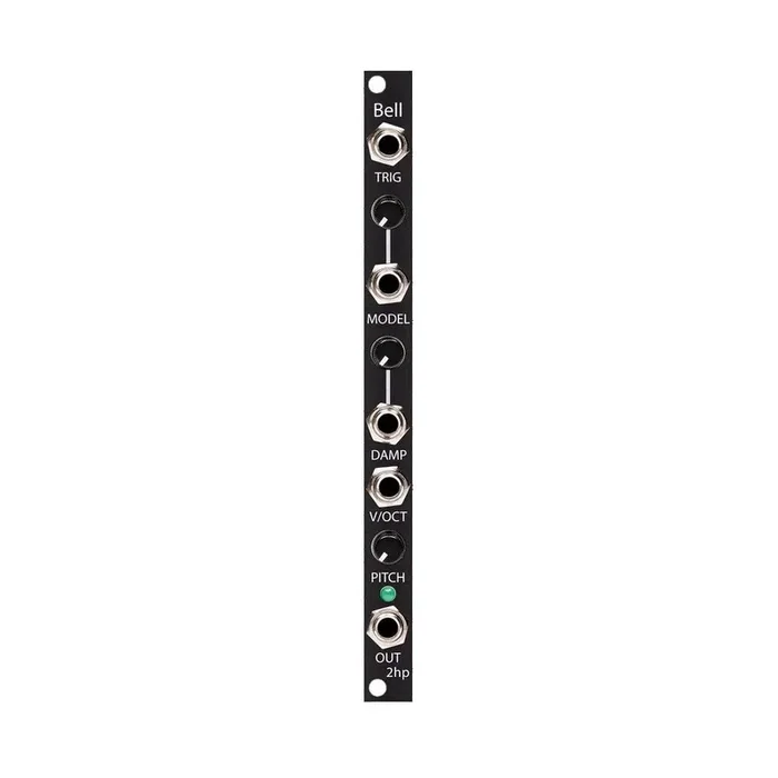 2hp Bell Melodic Percussion Generator Module – Black