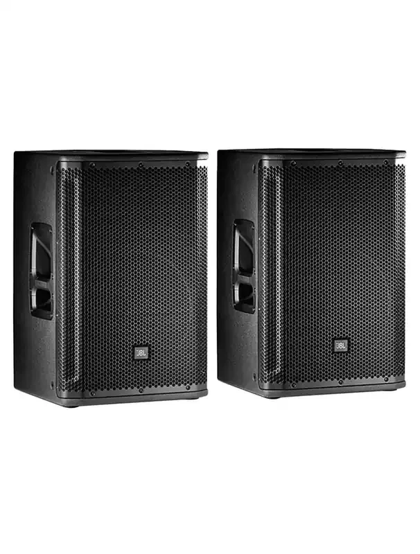 2x JBL SRX815P Powered Speakers