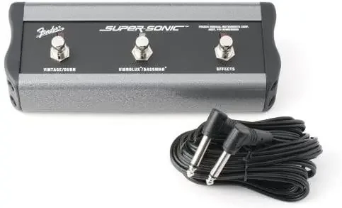 3-Button Footswitch Vintage and Burn-Vibrolux® and Bassman®-Effects