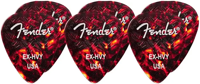 351 Shape Wavelength – Celluloid Picks – 6-Pack