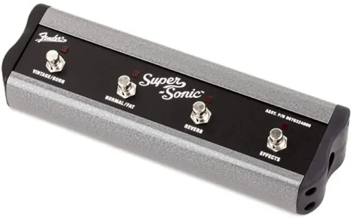4-Button Footswitch Amp Voicing, Channel, FX Loop Bypass, Reverb (No Cable)