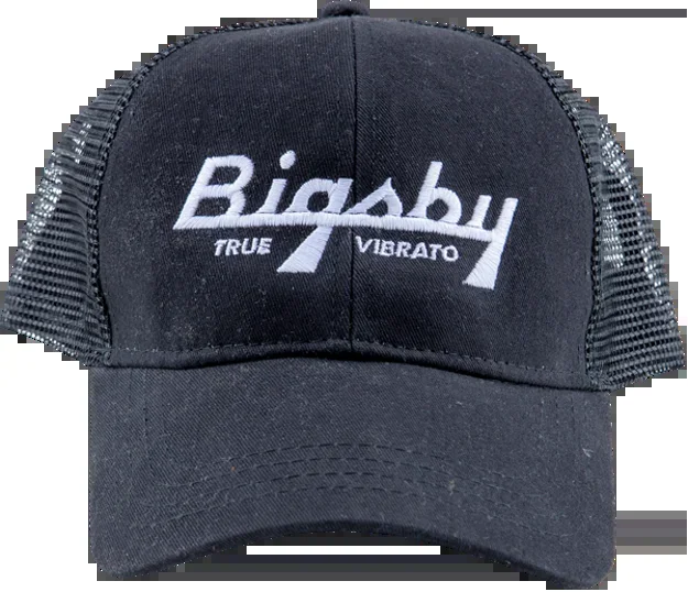 4Sound. Bigsby True Vibrato Trucker Hat, Black
