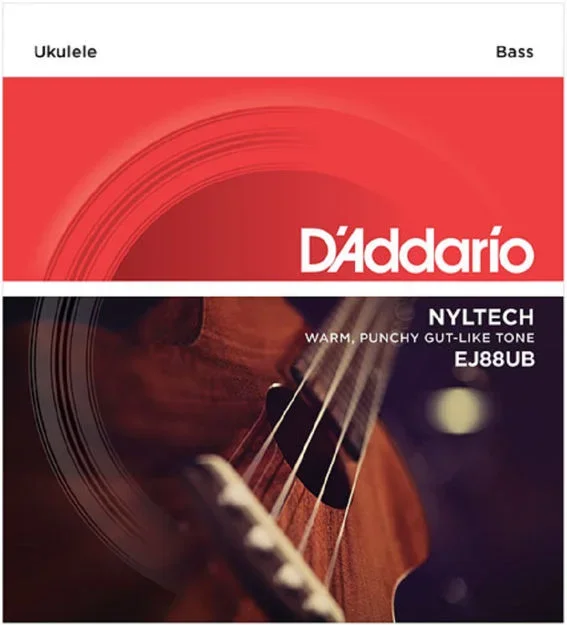 4Sound. D’Addario EJ88UB Nyltech Ukulele Strings, Bass