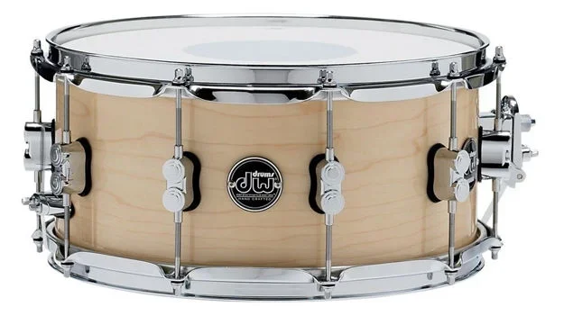 4Sound. DW Perf Snare 6.5×14 Natural Lacquer