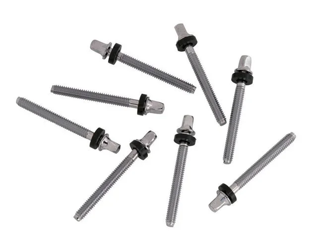 4Sound. PDP 12-24 Standard, 50mm or 2″, Snare/Short Tom Tension Rods w/Nylon Washers 8-Pack