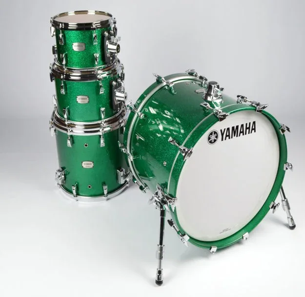 4Sound. Yamaha Absolute Maple Hybrid Fusion Shell Pack Jade Green Sparkle