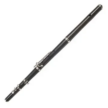 5 Key Ebony Cuban Style Flute With Case