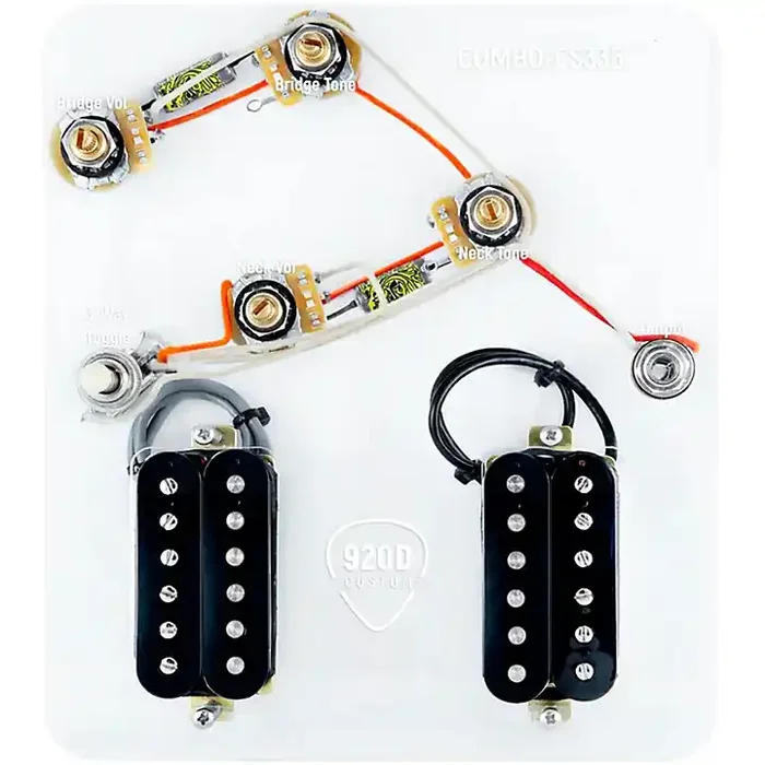 920D Custom Combo Kit for ES-335 With Uncovered Cool Kids Humbuckers & ES335-V Wiring Harness Guitar Center