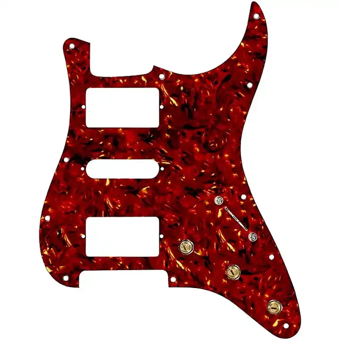 920D Custom HSH Pre-Wired Pickguard for Strat With S7W-HSH-PP Wiring Harness Tortoise Guitar Center