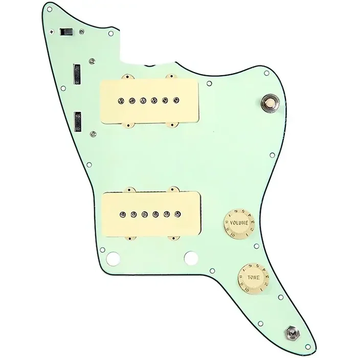 920D Custom JM Vintage Loaded Pickguard for Jazzmaster With Aged White Pickups and Knobs and JMH-V Wiring Harness Mint Green Guitar Center