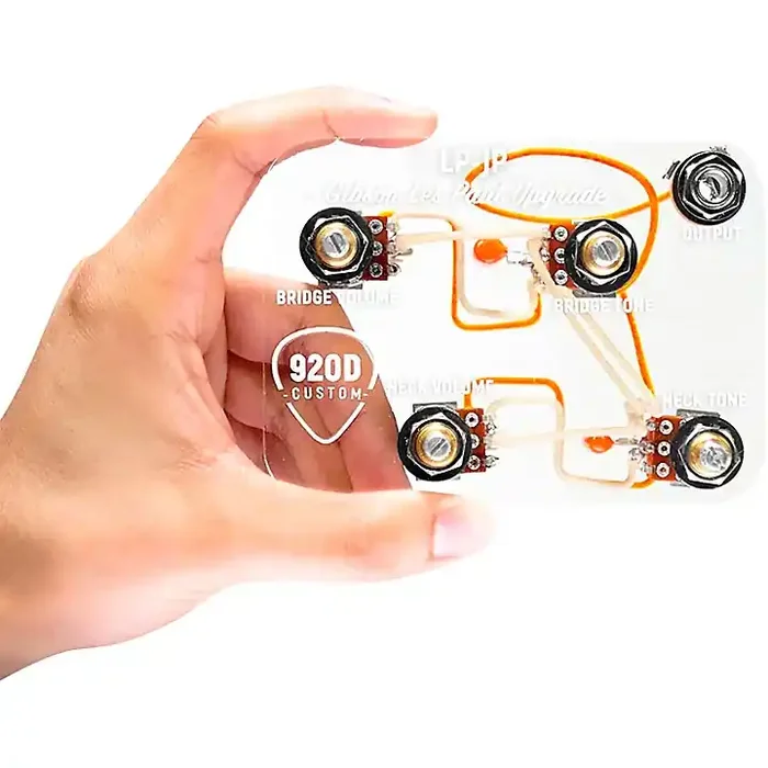 920D Custom Les Paul Twenty-One Tone Upgraded Wiring Harness With Four Push/Pull Pots Guitar Center