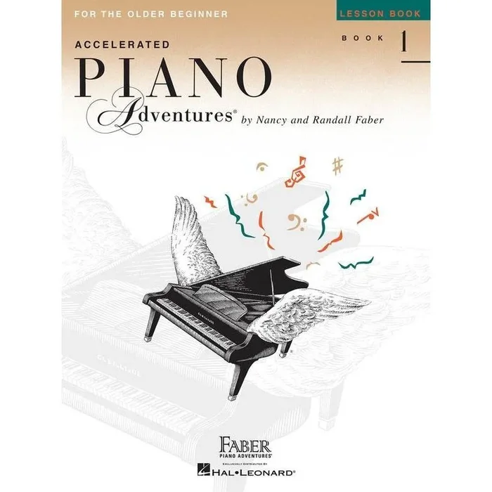 Accelerated Piano Adventures For the Older Beginner – Lesson Book 1