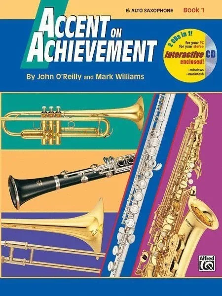 Accent on Achievement Book 1 Alto Saxophone