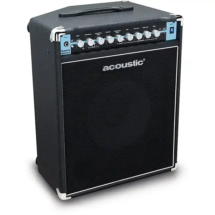 Acoustic B100C 1×12 100W Bass Combo With Tilt-Back Cab Black Guitar Center