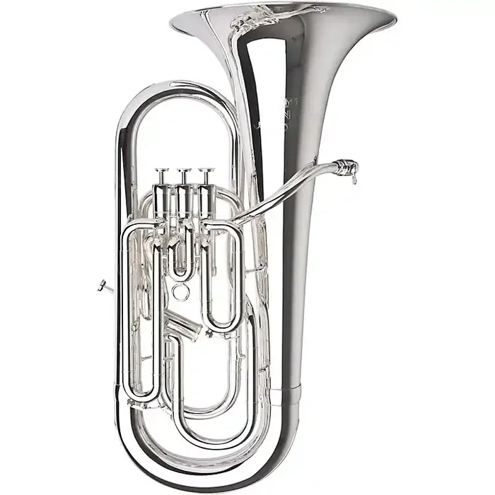 Adams Sonic Series 4-Valve Euphonium Silver plated Yellow Brass Bell Guitar Center