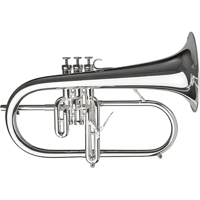 Adams Sonic Series Bb Flugelhorn Silver plated Yellow Brass Bell Guitar Center