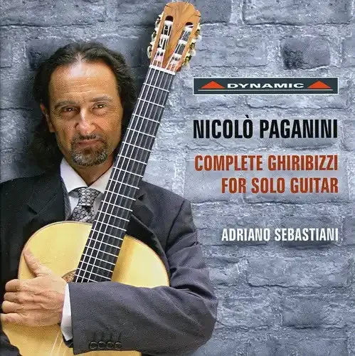 Adriano Sebastiani Complete Ghiribizzi for Solo Guitar M.S. 43 – COMPACT DISCS