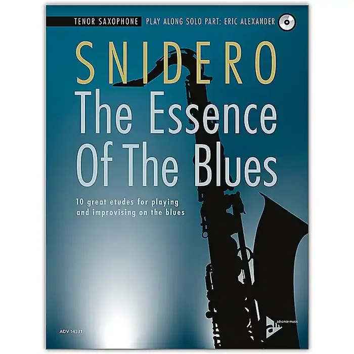 ADVANCE MUSIC The Essence of the Blues Tenor Saxophone Book & CD Guitar Center
