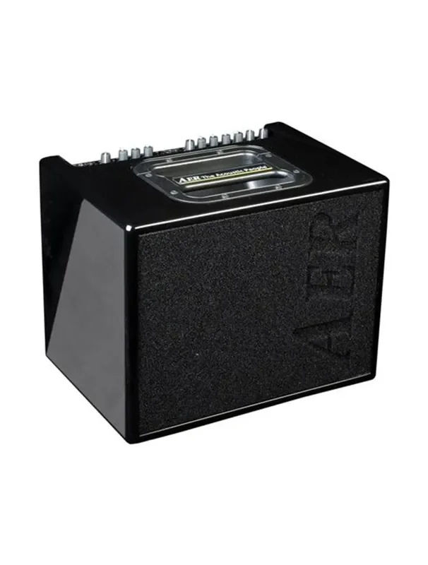 AER Compact 60/4 60-Watt 1×8″ 2-Ch Acoustic Combo Amp – Black High Gloss