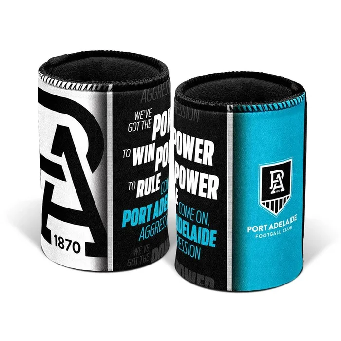 AFL – Port Adelaide Power – Can Cooler/ Stubby Holder