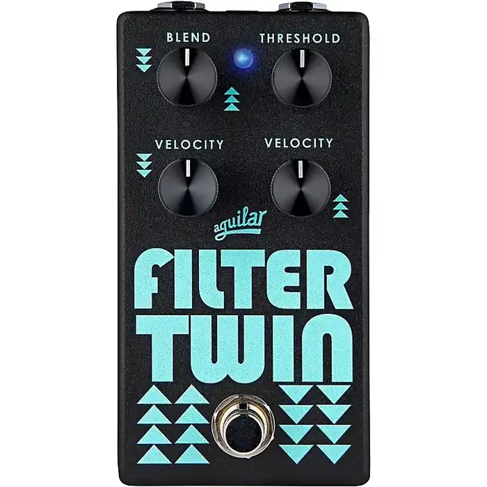 Aguilar Filter Twin Dual Bass Envelope Filter Effects Pedal Black Guitar Center