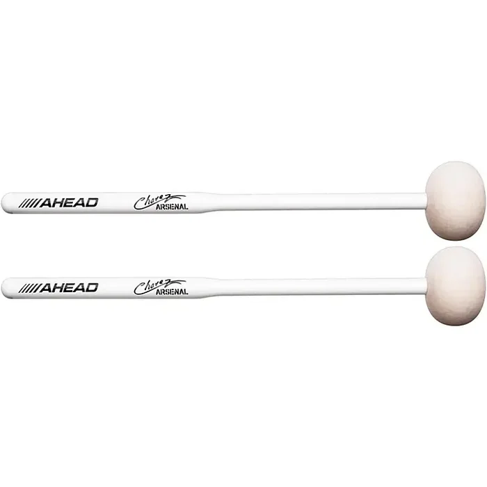 Ahead Chavez Arsenal 1 Marching Bass Drum Mallets 2.5 in. Head Guitar Center