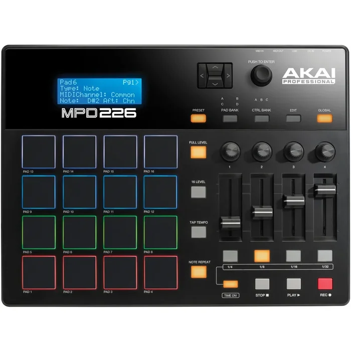 Akai MPD226 USB MIDI Pad Controller