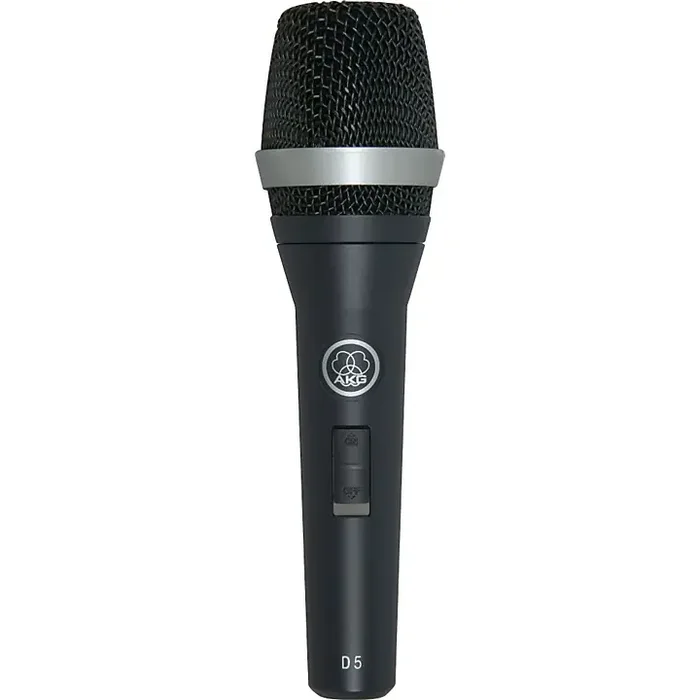 AKG D5 S Supercardioid Dynamic Vocal Microphone with On/Off Switch Guitar Center