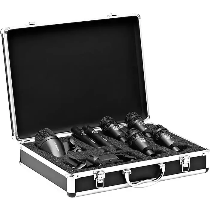 AKG Drumset Session 1 7-Piece Microphone Set Black Guitar Center