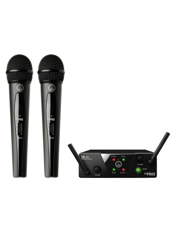 AKG WMS40 Mini Dual Vocal Set (Band A/C)