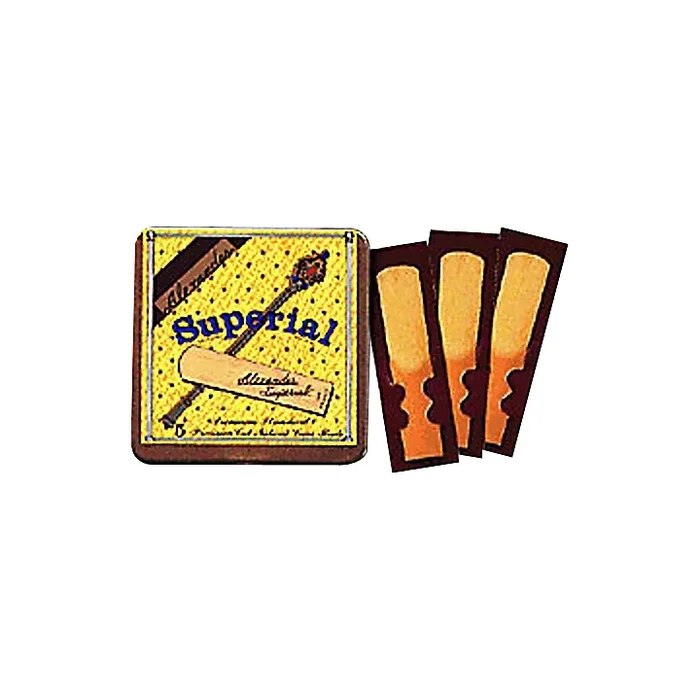 Alexander Reeds Superial Alto Saxophone Reeds Strength 2.5 Box of 5