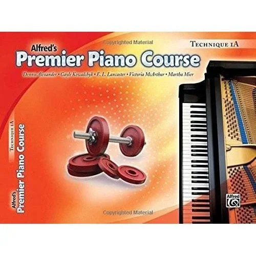Alfred’s Premier Piano Course | 1A Technique
