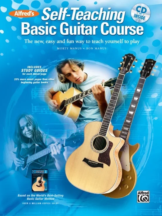 Alfred’s Self-Teaching Basic Guitar Course with CD