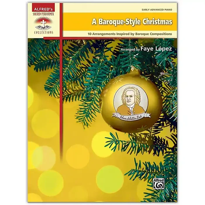 Alfred A Baroque-Style Christmas Book Early Advanced Guitar Center