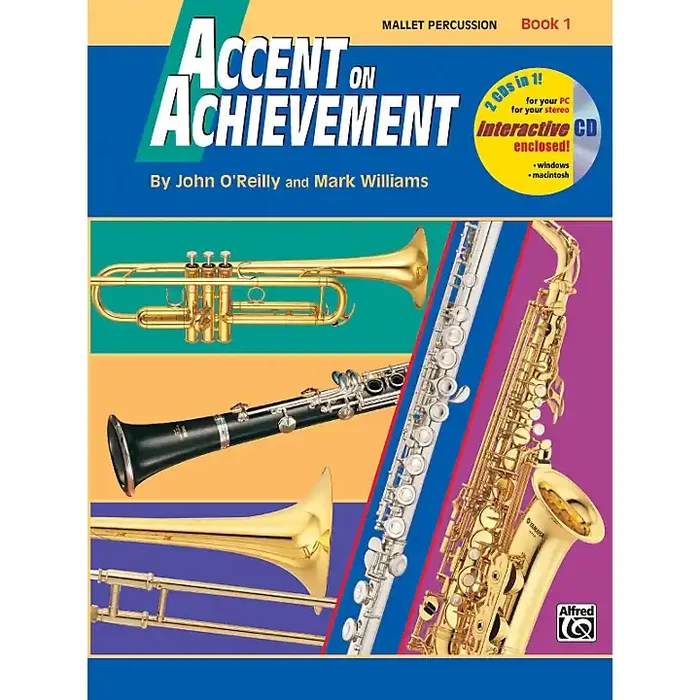 Alfred Accent on Achievement Book 1 Mallet Percussion Book & CD Guitar Center