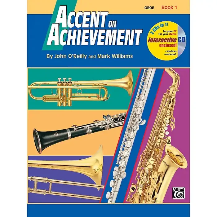 Alfred Accent on Achievement Book 1 Oboe Book & CD Guitar Center